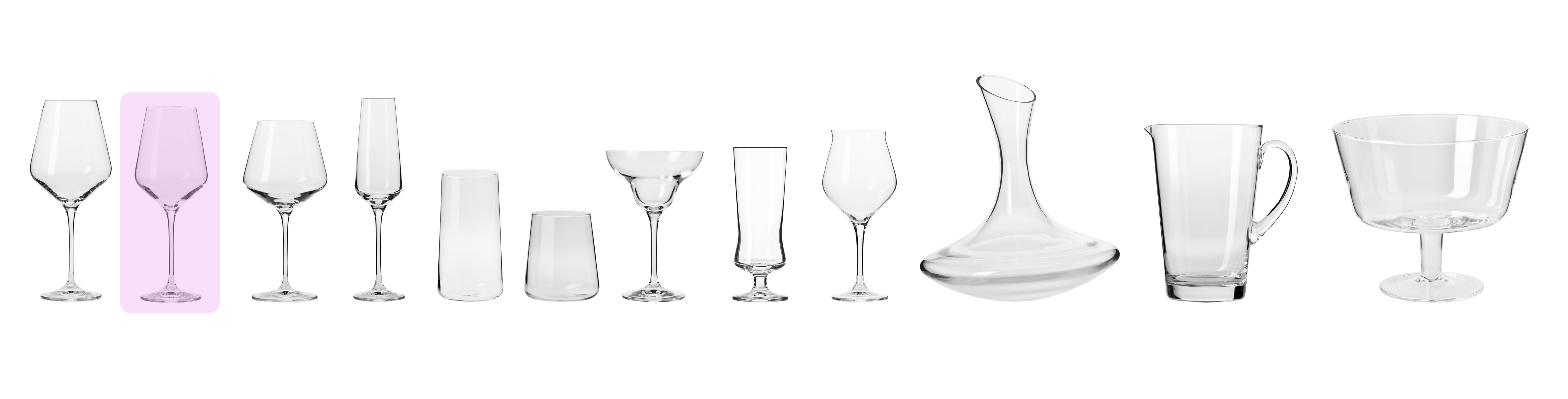 AVANT-GARDE collection white wine glass